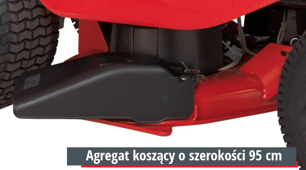 Agregat koszący o szerokości 95 cm solo by AL-KO T 3200 Li 95.2 e S